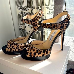 STUNNING Jimmy Choo Leopard Heels